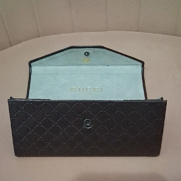 Gucci Brown Glasses Case - Picture 1 of 5